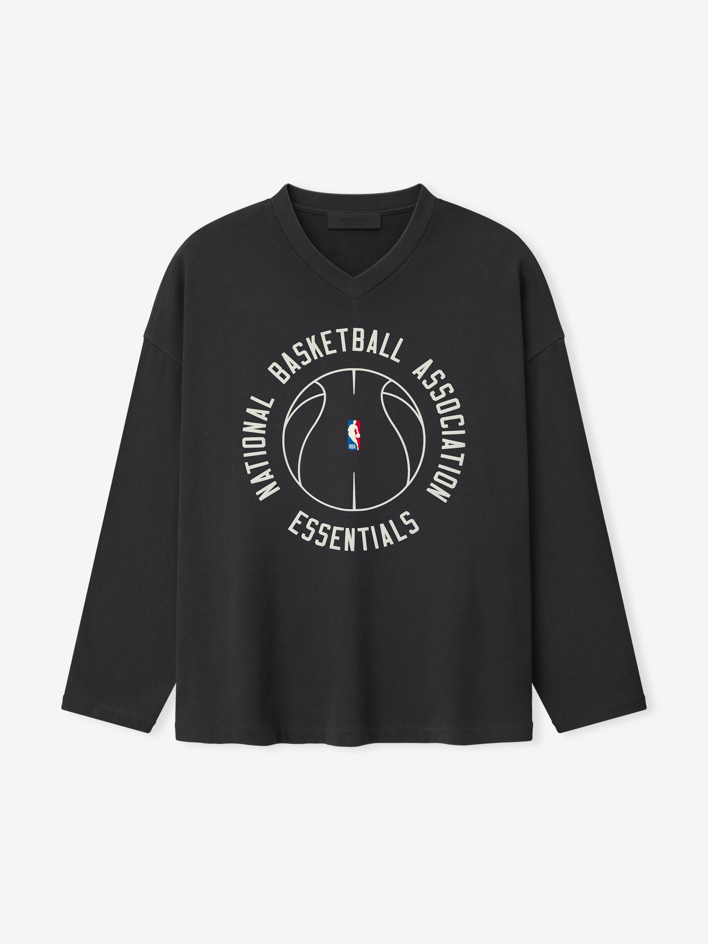 NBA X Barkley Hendricks Long Sleeve V-Neck Tee