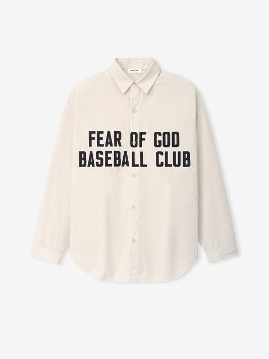 Garment Dyed Cotton Relaxed Shirt