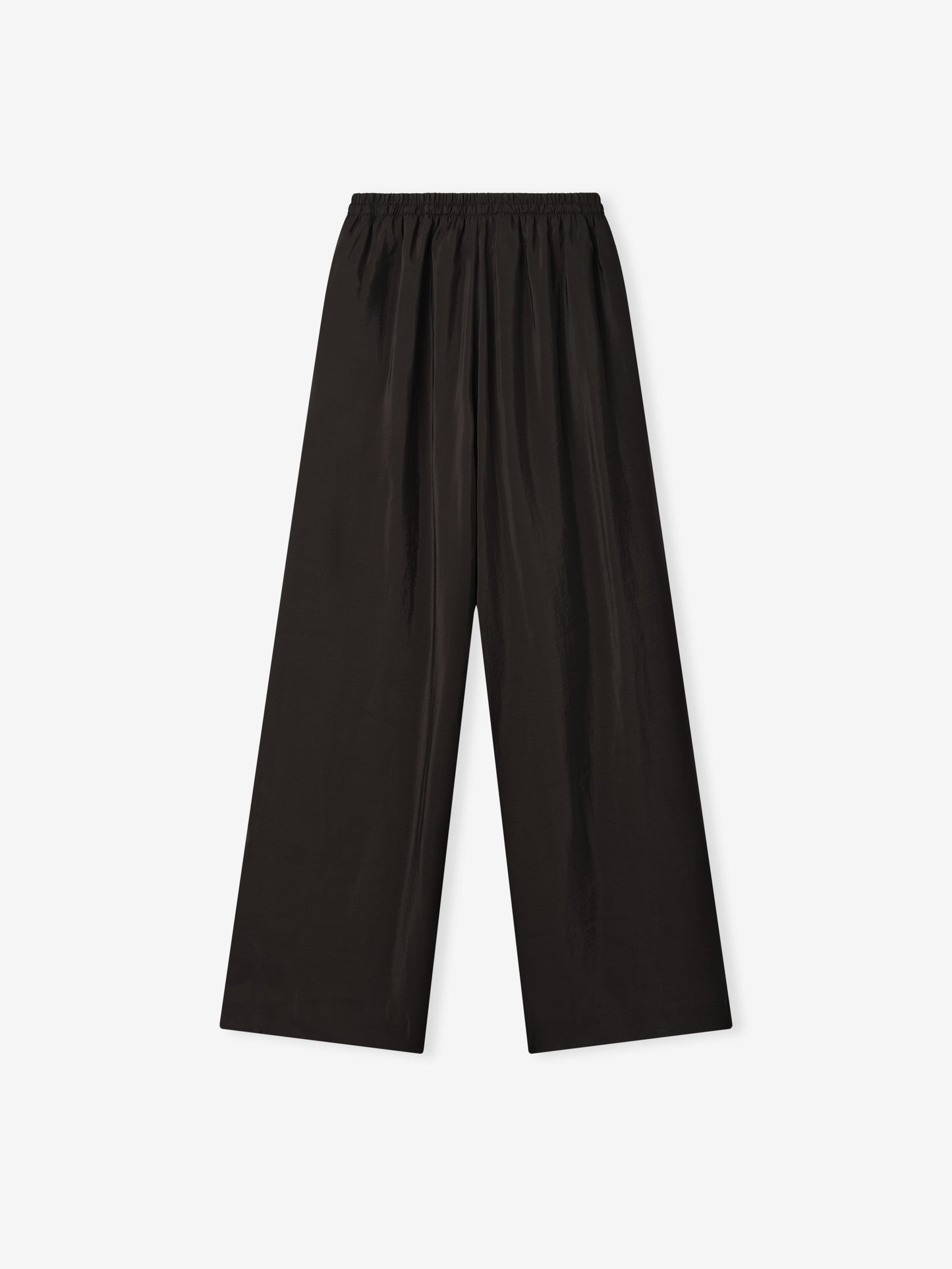 Womens Crinkle Viscose Drawstring Pants