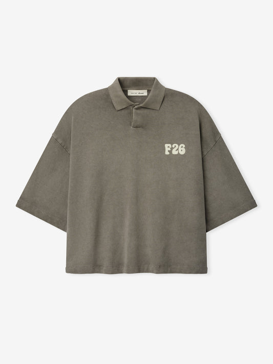 Heavy Jersey Cropped Polo