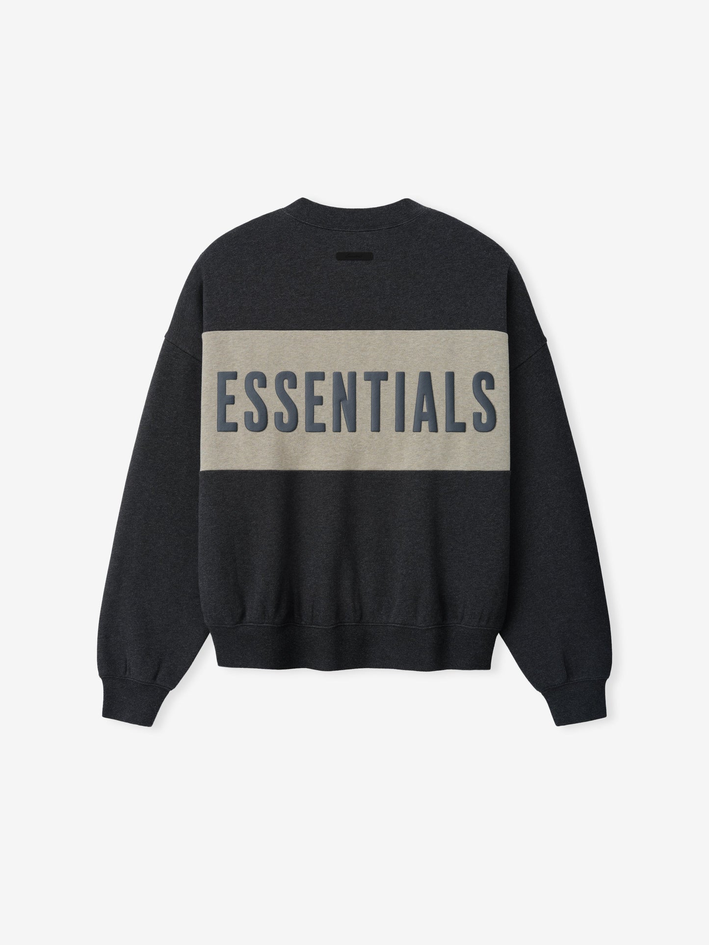 Cropped Relaxed Panelled Sweatshirt