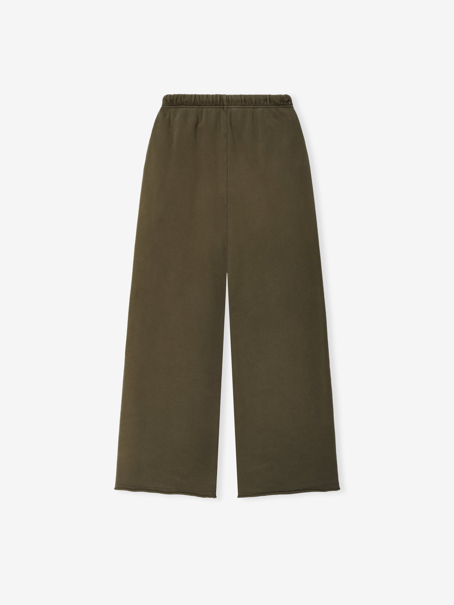 Womens French Terry Raw Cut Lounge Fit Sweatpant