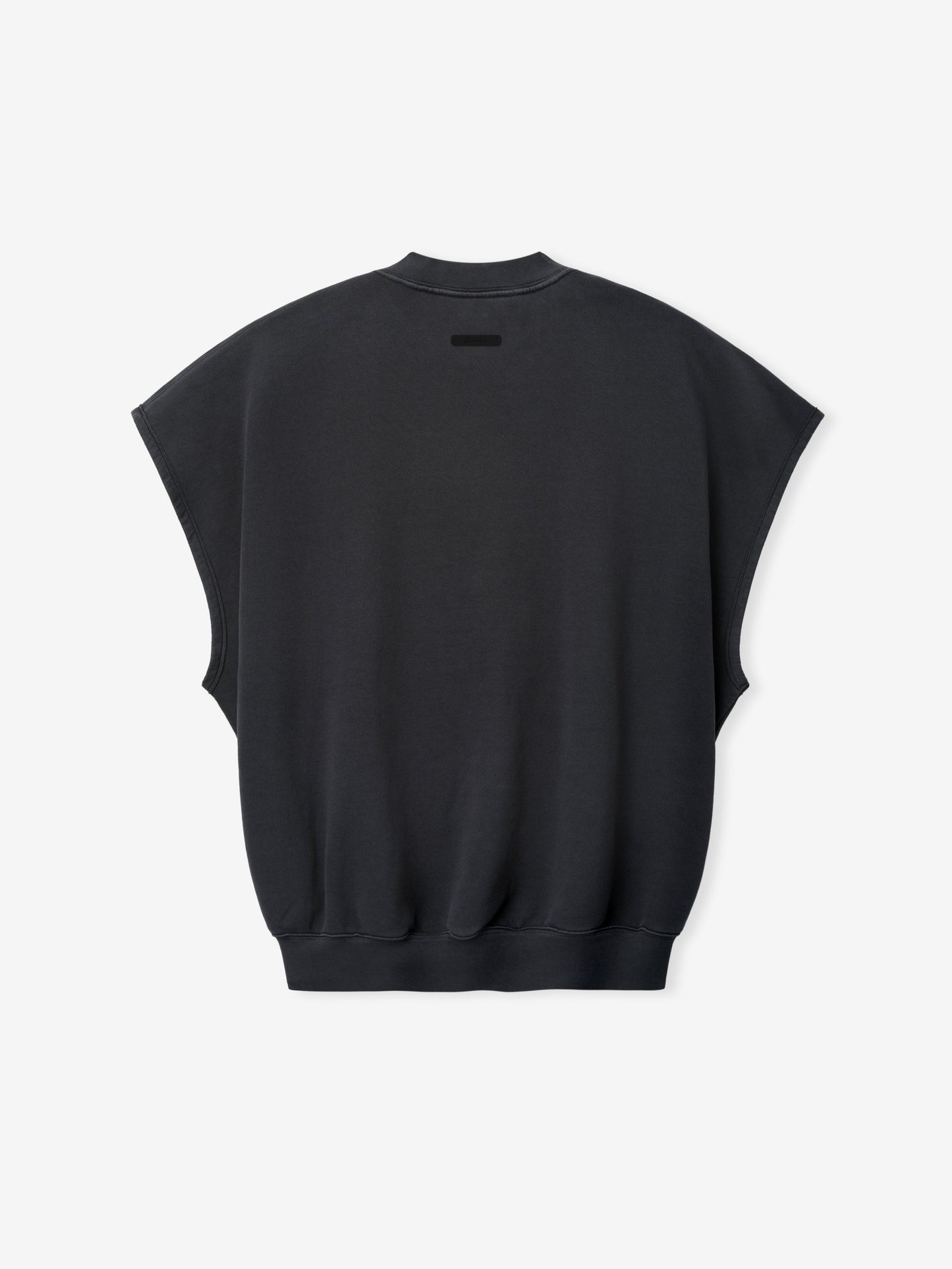 Relaxed Fleece Cutoff Sweatshirt